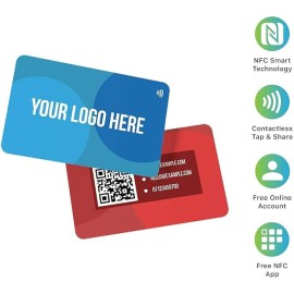 Personalised Professional Custom Printed NFC PVC ID Cards