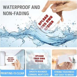 Personalized Plastic Business Card Waterproof Name Card with Your Logo