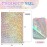 56 Sheets 14 Colors Holographic Metallic Cardstock