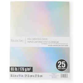 RECOLLECTIONS FOIL CARDSTOCK PAPER