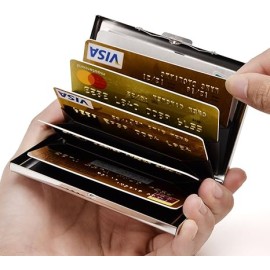 Stainless Steel Credit Card Wallet Business Card Holder